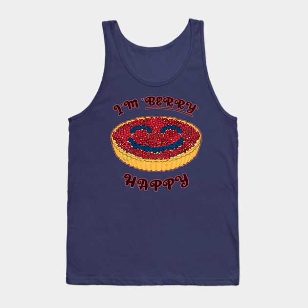 Desserts - Im BERRY happy Tank Top by JuditangeloZK